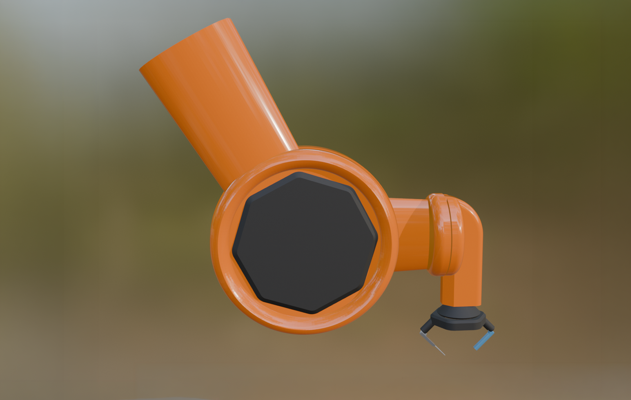 3D material render
